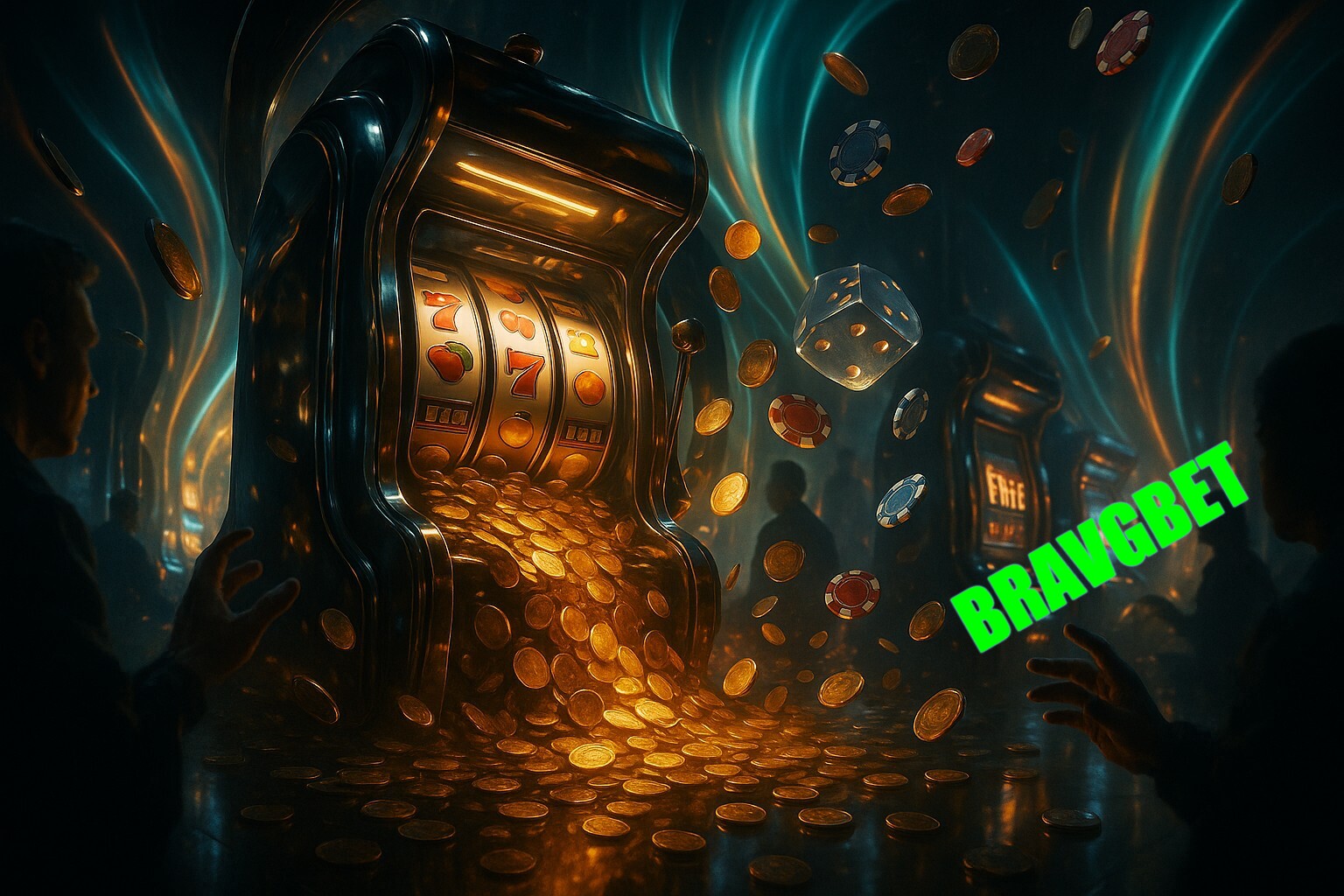 Diversos jogos de caça-níqueis
